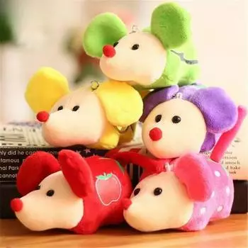 Плюшевая игрушка «Фруктовая мышь», маленькая подвеска, мини-милые маленькие мышки, мягкие игрушки, праздничный свадебный подарок, 13 см 11cm-30cm