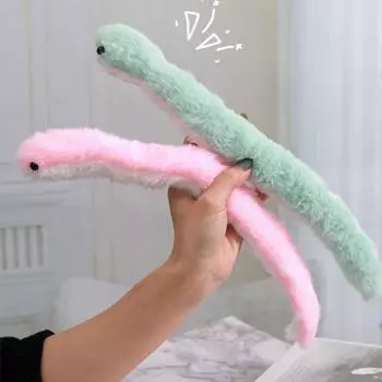 Плюшевая игрушка «Год Змеи» Мягкая игрушка «Маленькая змея» Кукла-змея для детей Подарок Style 2