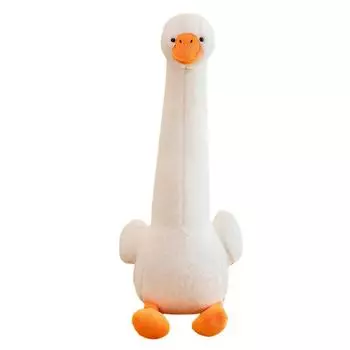 Плюшевая игрушка Гусь Динозавр Длинная шея Девочка Дети Подушка Компаньон для сна Кукла Goose,70cm/27.56in