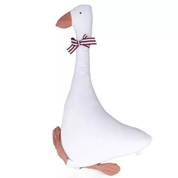 Плюшевая игрушка гусь, удобные мягкие хлопковые игрушки для детей в возрасте 3 лет, мальчиков и девочек раннего возраста