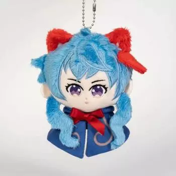 Плюшевая игрушка Импакт Венти Геншин, хлопковая кукла Ху Тао, игровой кулон, коллекция для фанатов Ganyu