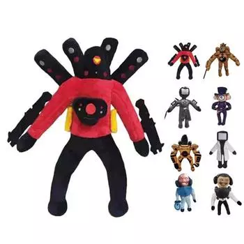 Плюшевая игрушка из полипропилена, хлопок, полностью заполненный спикермен, мягкая плюшевая кукла, коллекционные подарки для детей, любителей, украшение на Хэллоуин, Рождество, день рождения G