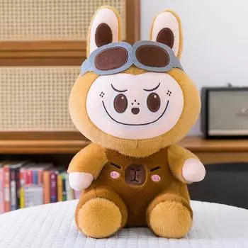 Плюшевая игрушка Капибара Лабу Кукла Капибара Лабу Прямые продажи 35Cm [0.4kg]
