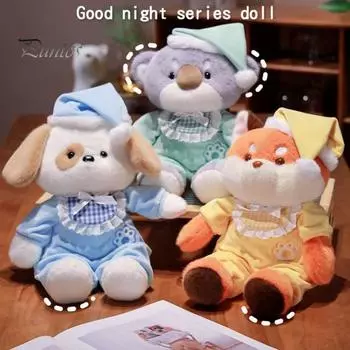 Плюшевая игрушка коала 15,78 дюйма мягкая плюшевая игрушка лиса собака плюшевая кукла милый спящий компаньон подарок для всех возрастов Dog