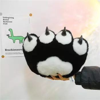 Плюшевая игрушка Когти панды Подушка для сна для женского общежития Офисная домашняя диванная подушка (genuine throw pillow, filled with full PP cotton)