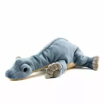 Плюшевая игрушка колората брахиозавр реалистичный динозавр игрушка кукла подарок подарок на день рождения чтение 2 рождество рождественский подарок (Серия Nesoberi/Нежное прикосновение) синий