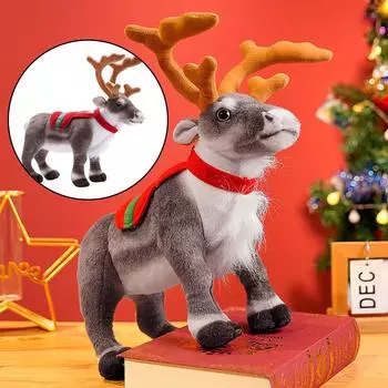 Плюшевая игрушка-кукла, детская подарочная кукла, детская тряпичная кукла в мультяшном стиле One Size коричневый