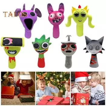 Плюшевая игрушка-кукла Horror Mutations Version для фанатов, мягкая игрушка-фигурка из мультфильма, милый рождественский подарок на день рождения для детей и взрослых жёлтый