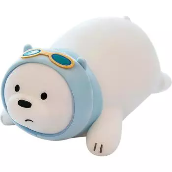 Плюшевая игрушка-кукла, мягкие вещи, животные, детская подушка, подарок на Рождество и День святого Валентина (Подушка белого медведя) 35*20cm белый