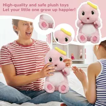 Плюшевая игрушка кукла мультяшная кукла автоматная кукла талисман года Дракона One Size