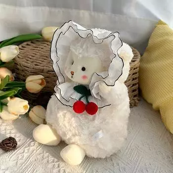 Плюшевая игрушка, кукла-овечка, новый стиль, подушка для сна, мягкая, милая кукла-овечка, детский подарок, кукла-машина для захвата 22cm