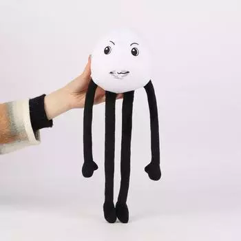 Плюшевая игрушка-кукла The Hunt с новой игровой периферией Mr Egg Plus 38cm0.1kg чёрный