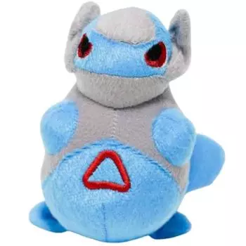 Плюшевая игрушка Latios Blue Small Small SM Latias Doll Goods Children 13 см поставляется с бумажным пакетом [Внутренний склад] синий