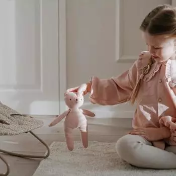 Плюшевая игрушка-медведь с очаровательным внешним видом, очень мягкая, износостойкая, полностью наполненная, мягкая кукла, орнамент для дивана синий