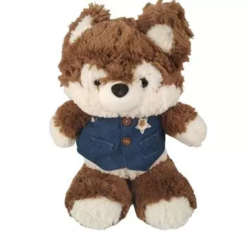 Плюшевая игрушка Милая серия Лесной бегущий лис кукла День рождения 50cm400g