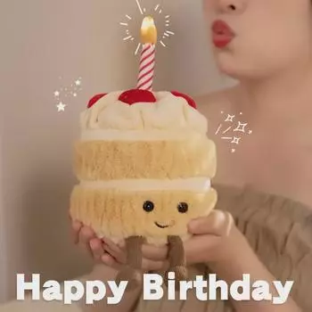 Плюшевая игрушка на день рождения в виде британского животного - мягкая и милая кукла-компаньон для детей 20cm Silent (0.12kg)