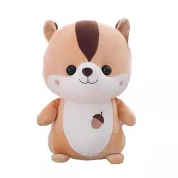 Плюшевая игрушка Nature Times Squirrel, Коричневый, 40см, Популярные игрушки для корейских детей