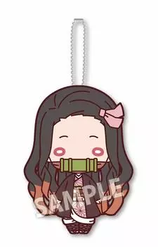 Плюшевая игрушка Nitotan Demon Kimetsu no Yaiba с шариковой цепочкой Убийца Незуко