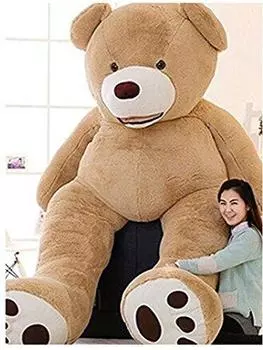 Плюшевая игрушка очень большой медведь милый медведь животное большой медведь мягкая игрушка для шитья обнимашка мягкая игрушка как медведь/плюшевая игрушка/медвежья накидка/медвежья подушка/праздник/пушистый коричневый