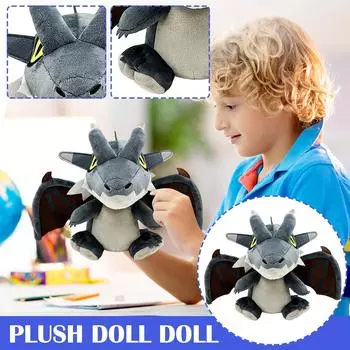 Плюшевая игрушка подарок на день рождения лесное животное джунгли украшение домашний декор гигантская плюшевая игрушка животное роскошная подушка детские украшения One Size