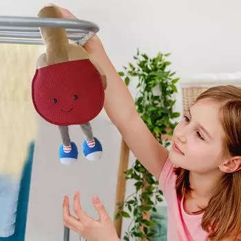 Плюшевая игрушка подарок на день рождения лесное животное джунгли украшение домашний декор гигантская плюшевая игрушка животное роскошная подушка детские украшения One Size красный