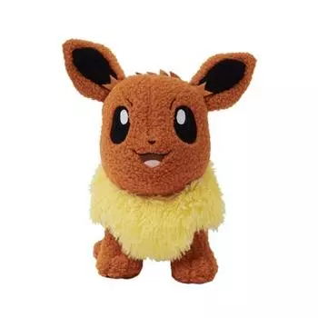 Плюшевая игрушка Pokemon Korea Curly Eevee, 25см, разные цвета, Популярные корейские игрушки для малышей