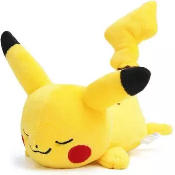 Плюшевая игрушка Pokemon XY, 17см, лежа Пикачу, Популярные игрушки для корейских детей