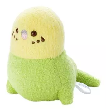 Плюшевая игрушка-попугайчик Fantasy Aquarium Beans, общая длина 11 см