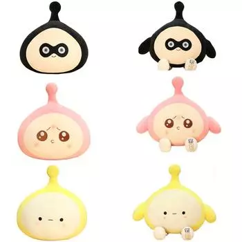 Плюшевая игрушка-яйца для вечеринки, кукла-подушка 25-70 см 25cm розовый