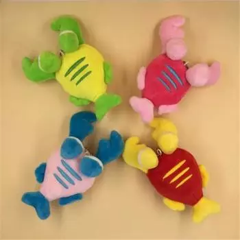 Плюшевая игрушка рак 1 шт 10 см милая модель животного кукла сумка ключ кулон игрушки рождественские подарки 10CM