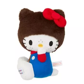 Плюшевая игрушка Sekiguchi Kitty x Monchhichi S Kitty 205042 В18 x Ш13 x Г11см
