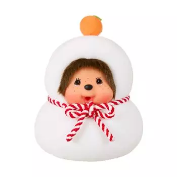 Плюшевая игрушка Sekiguchi Monchhichi Kagami Mochi Monchhich S 202928 В16 x Ш12 x Г11см
