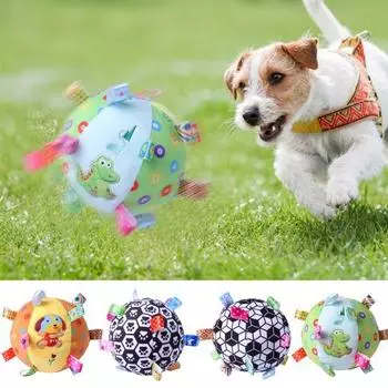 Плюшевая игрушка со звуком, интерактивная игрушка для собаки, плюшевая погремушка, игрушка для щенка B