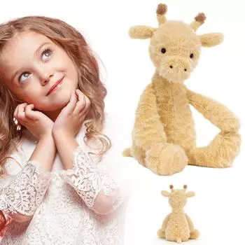 Плюшевая игрушка Супер мягкая милая кукла успокаивающая плюшевая игрушка One Size