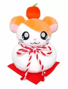 Плюшевая игрушка Тоттоко Хамтаро Зодиак Хамтаро Моти Высота 12,5 см