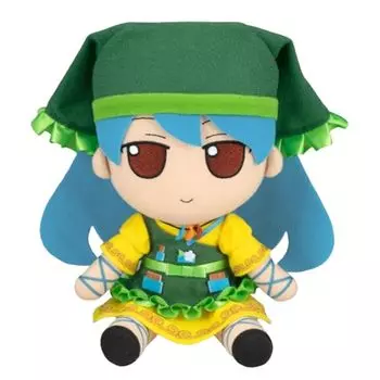 Плюшевая игрушка Touhou Series 62 Haniyasu Kamihime Fumofumo Подарок с бонусным оловянным значком Кейки.