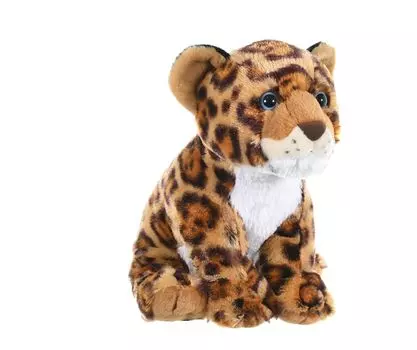 Плюшевая игрушка Wild Republic Jaguar, пушистая фигурка дикого животного, Ш19 x Г27 x В27 см 19353