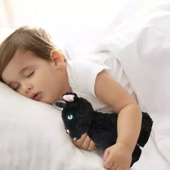 Плюшевая игрушка Yousheng Black Cat 11,8-дюймовая мягкая кукла-подушка для животных, милый плюшевый кот, подарок для фанатов, мальчиков и девочек, коллекционная киносувенирная продукция чёрный