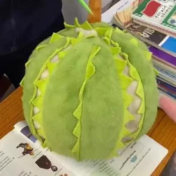 Плюшевая игрушка Yousheng Durian со съемными оболочками, реалистичная плюшевая подушка из дуриана, мягкая кукла-фрукт, милая мультяшная игрушка-дуриан, подарок для любителей дуриана Durian