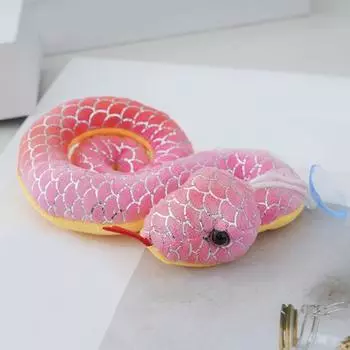 Плюшевая игрушка змея, крашеная в технике тай-дай, подвесная подвеска, мягкие игрушки, кукла-змея, домашний декор, компактные мультяшные игрушки для украшения комнаты в машине зелёный