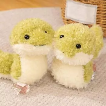 Плюшевая игрушка-змея с вьющимися волосами, плюшевая игрушка в виде животного, мягкая кукла, украшение для дома, офиса, спальни, дети, девочки, взрослые, подарок на Рождество, день рождения Snake