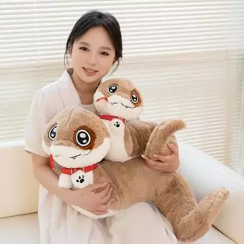 Плюшевая игрушка змея Yousheng, мягкая кукла-змея для детей, милый компаньон для объятий в виде змеи на день рождения, подарки на День святого Валентина S красный