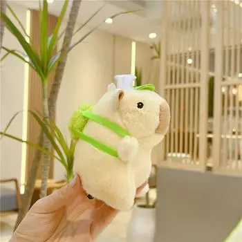 Плюшевая капибара, имитация капибары, аниме, пушистая игрушка, каваи, плюшевая милая кукла, мягкие игрушки, мягкая кукла, плюшевый подарок, детские игрушки as the picture