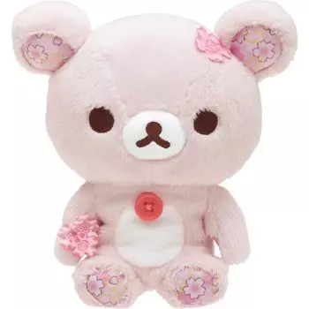 Плюшевая коллекционная игрушка Rilakkuma Theme сидячая плюшевая игрушка Korilakkuma MV22701 В160 x Ш150 x Г90 мм San-X Sakura Toy Размер прибл.