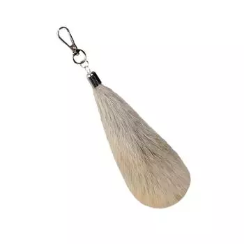 Плюшевая Косплей Игрушка Хвост Брелок Хвост Лисы Форма Мягкие Брелоки Красочное Украшение для Сумки Подвеска для Ключей Брелок Шарм 3