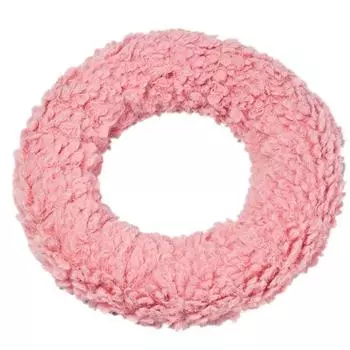 Плюшевая круглая дверь, цветочная гирлянда, подвесной венок, приятные текстуры, подвесной венок, домашний декор розовый