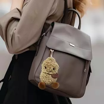 Плюшевая кукла арахис арахисовое чучело животных милые брелоки мультфильм брелок сумка подвеска для салона автомобиля подвесное украшение 15cm A