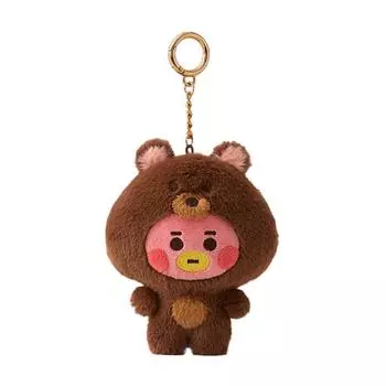 Плюшевая кукла Bt21 Anime Baby Animal Series Rj Cooky Плюшевый брелок Милый мультяшный Shooky Koya Подвеска для сумки Украшение Подарок as the picture