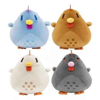 Плюшевая кукла-цыпленок, мягкая плюшевая игрушка для животных, фермерская курица, подушка для сна, обнимашек, плюшевый подарок для детей, декор для спальни, Рождество 20cm серый