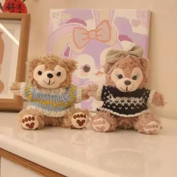 Плюшевая кукла Даффи Медведь Кукла Мультфильм Милая Сумка Подвеска Брелок Подарок 4 inch